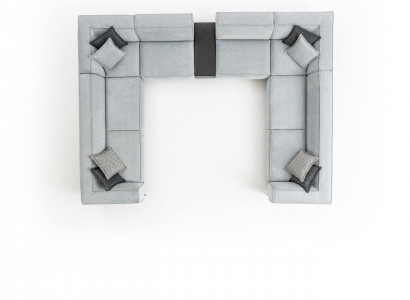 Ecksofa U Form Möbel Wohnzimmer Luxus Modern Big Sofa Couch Wohnlandschaft